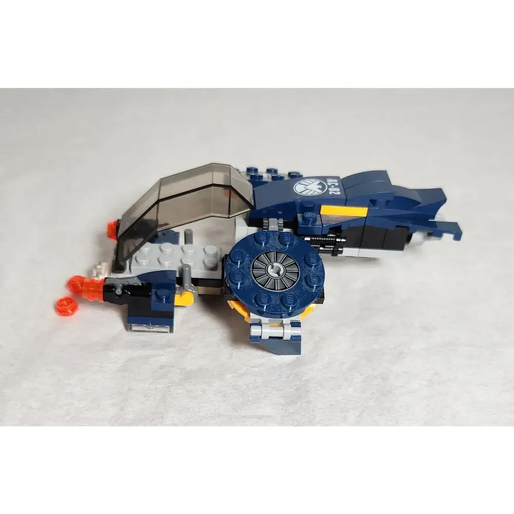Lego Carnage's Shield Sky Attack Jet Flyer W/ Agent Minifigure 76036 Pre-owned